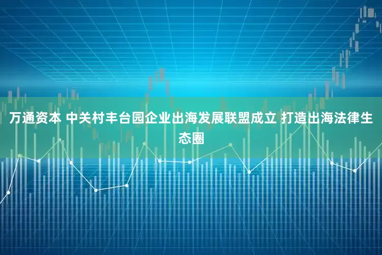 万通资本 中关村丰台园企业出海发展联盟成立 打造出海法律生态圈