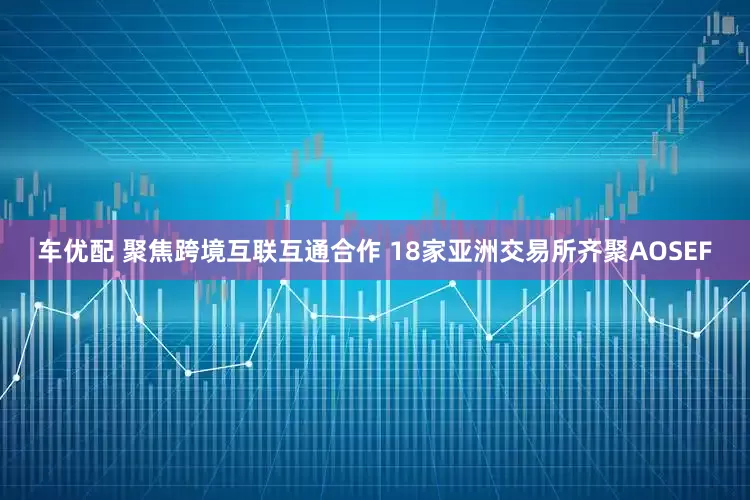 车优配 聚焦跨境互联互通合作 18家亚洲交易所齐聚AOSEF